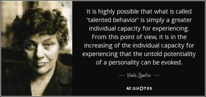 Viola Spolin quotation